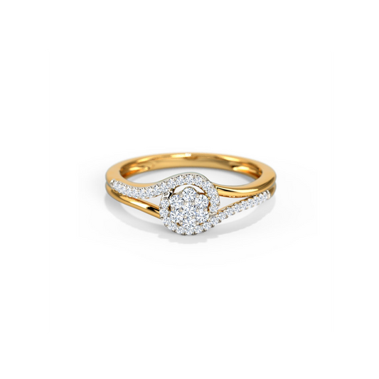 Elen Cluster Diamond Ring