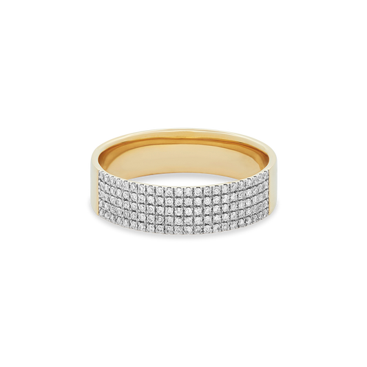 Glamorous Diamond Cigar Band