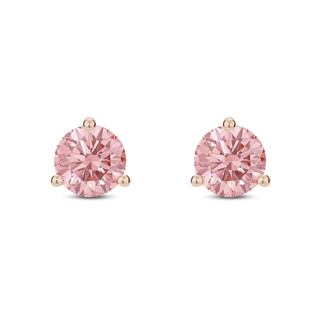 Lab-Grown Diamond ¼ct. tw. Mini Round Brilliant Solitaire Studs