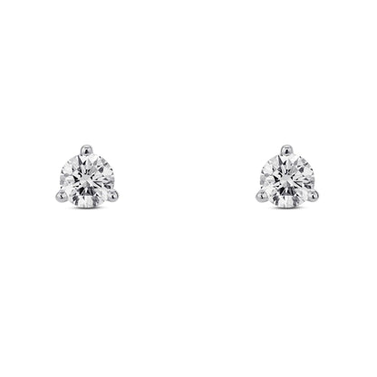 Lab-Grown Diamond ¼ct. tw. Mini Round Brilliant Solitaire Studs