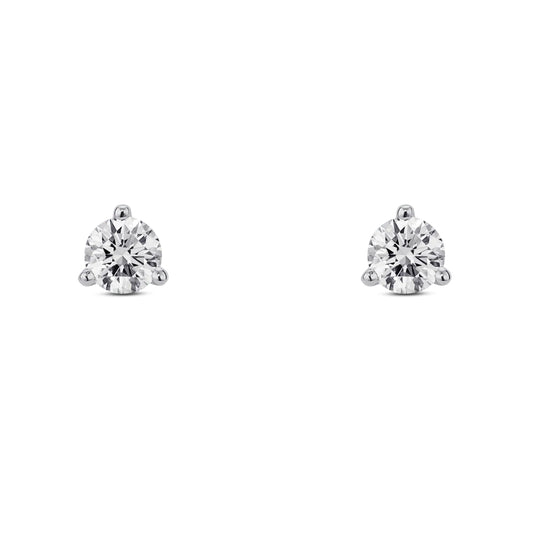 Lab-Grown Diamond ¼ct. tw. Mini Round Brilliant Solitaire Studs