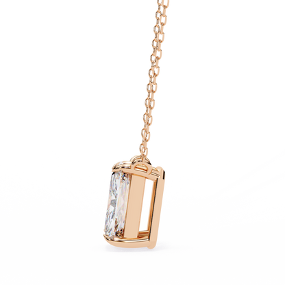 Lab Grown Solitaire Pendants