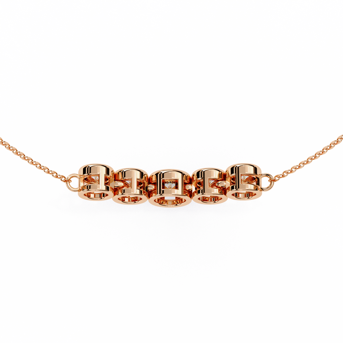 Celestial Curve Lab Grown Pendants
