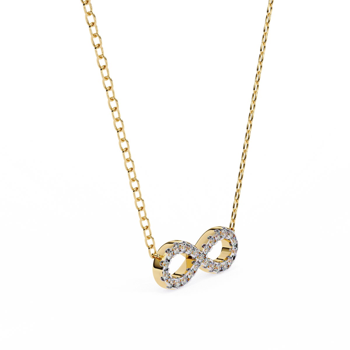 Infinity Lab Grown Pendants